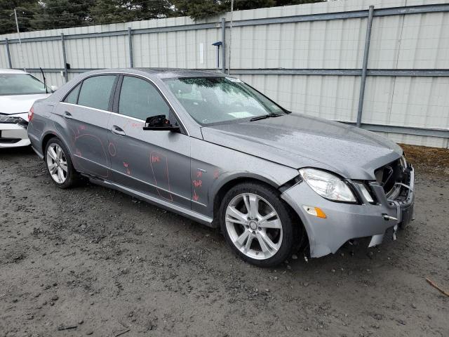 WDDHF8JB6CA606858 - 2012 MERCEDES-BENZ E 350 4MATIC SILVER photo 4