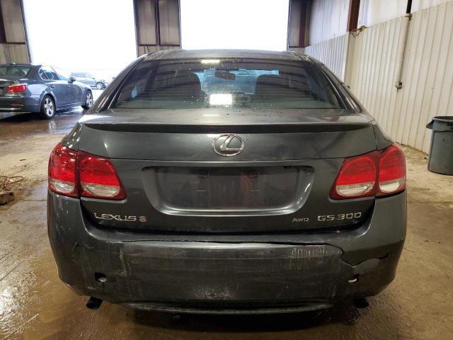 JTHCH96S260005162 - 2006 LEXUS GS 300 GRAY photo 6