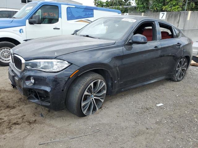 5UXKU2C53J0X48256 - 2018 BMW X6 XDRIVE35I BLACK photo 1