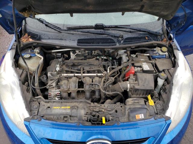 3FADP4EJ0BM162710 - 2011 FORD FIESTA SE BLUE photo 11