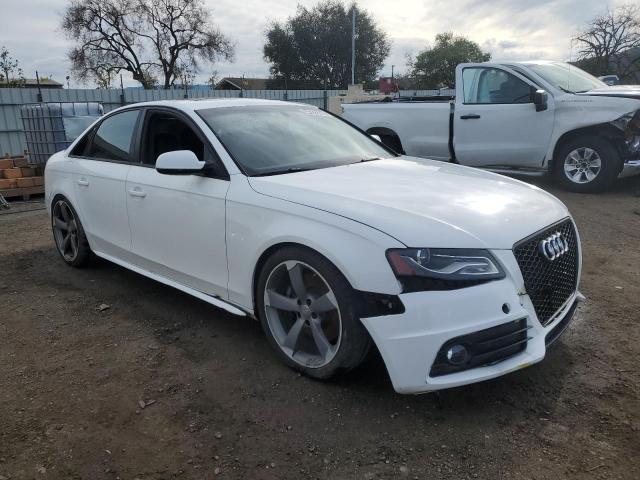 WAUKGAFL9CA032159 - 2012 AUDI S4 PRESTIGE WHITE photo 4