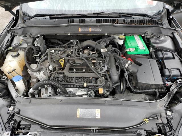 3FA6P0HD0JR279602 - 2018 FORD FUSION SE GRAY photo 11