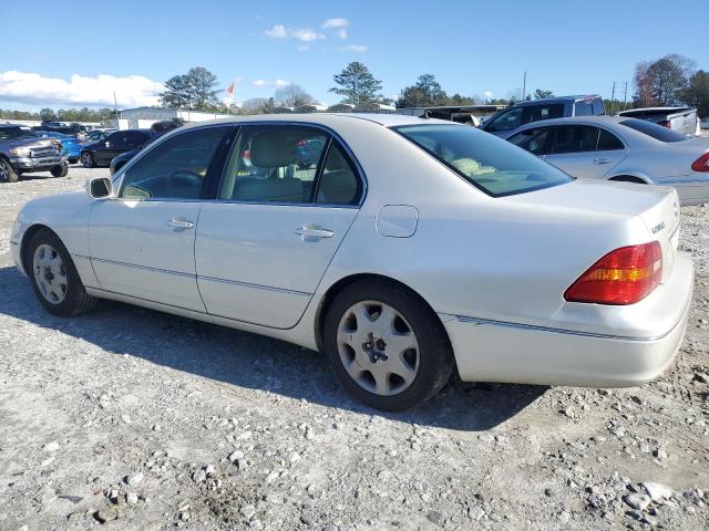 JTHBN30F720067325 - 2002 LEXUS LS 430 WHITE photo 2