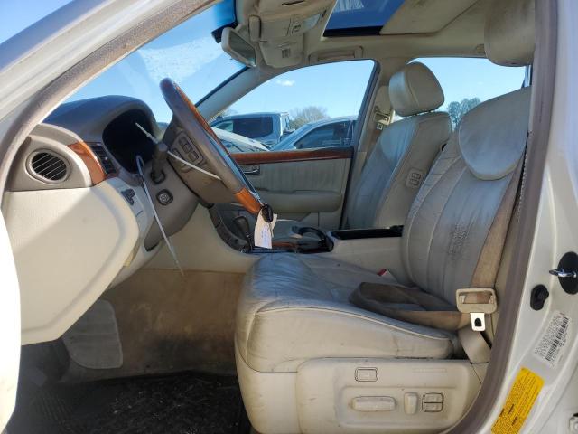 JTHBN30F720067325 - 2002 LEXUS LS 430 WHITE photo 7