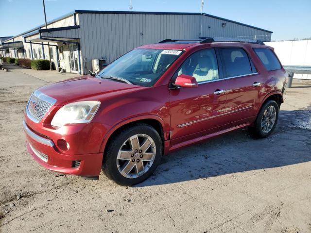 1GKKVTED1CJ147986 - 2012 GMC ACADIA DENALI RED photo 1