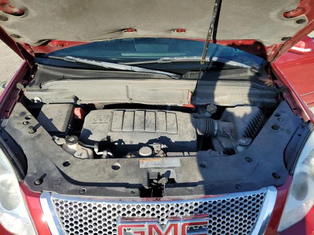 1GKKVTED1CJ147986 - 2012 GMC ACADIA DENALI RED photo 12