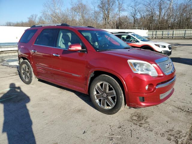 1GKKVTED1CJ147986 - 2012 GMC ACADIA DENALI RED photo 4