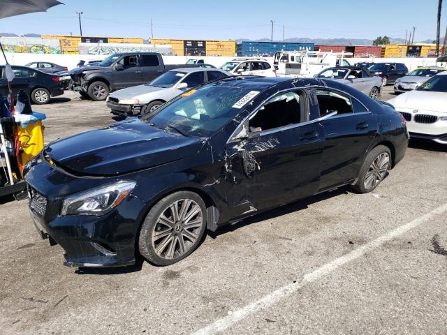 WDDSJ4EB8JN600573 - 2018 MERCEDES-BENZ CLA 250 BLACK photo 1