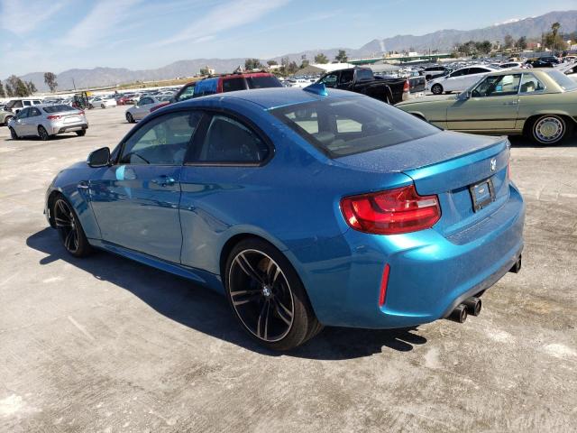 WBS1H9C52HV886712 - 2017 BMW M2 BLUE photo 2