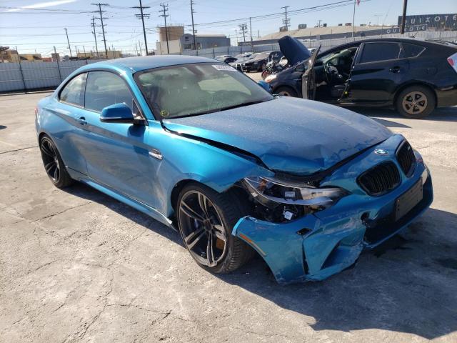 WBS1H9C52HV886712 - 2017 BMW M2 BLUE photo 4