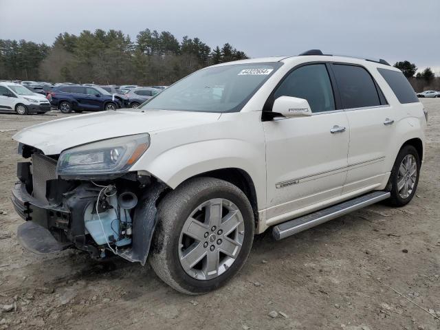 1GKKVTKD6FJ114152 - 2015 GMC ACADIA DENALI WHITE photo 1