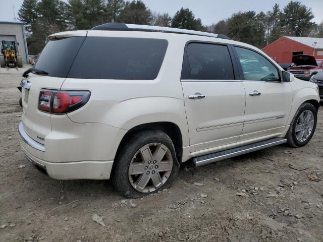 1GKKVTKD6FJ114152 - 2015 GMC ACADIA DENALI WHITE photo 3