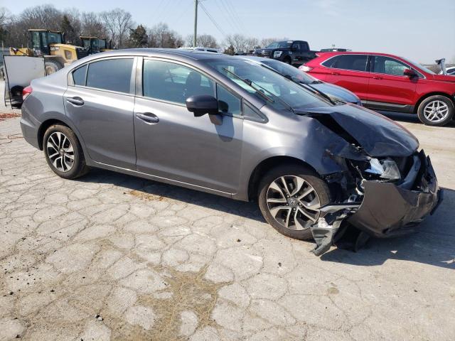 2HGFB2F82FH555518 - 2015 HONDA CIVIC EX GRAY photo 4