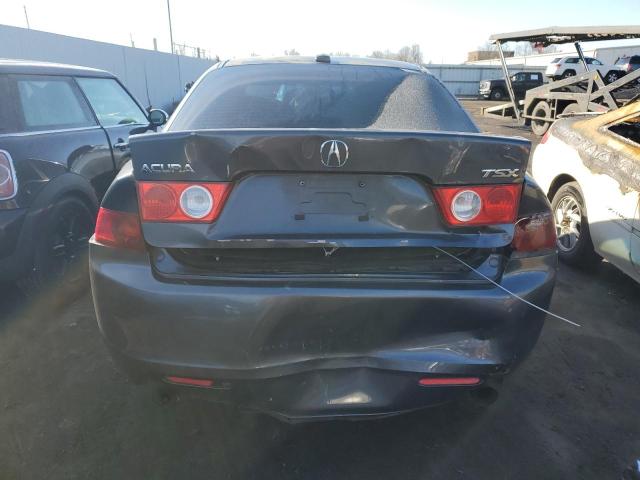 JH4CL95855C019462 - 2005 ACURA TSX GRAY photo 6