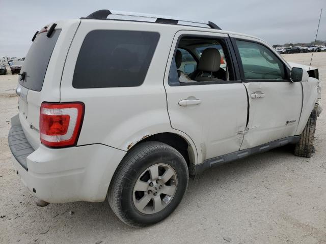 1FMCU49359KC48778 - 2009 FORD ESCAPE HYBRID WHITE photo 3