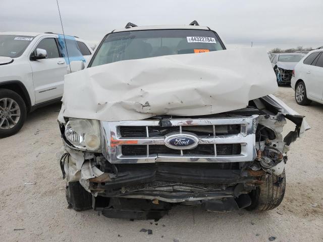 1FMCU49359KC48778 - 2009 FORD ESCAPE HYBRID WHITE photo 5