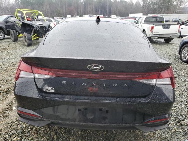 KMHLM4AG1NU303059 - 2022 HYUNDAI ELANTRA SEL BLACK photo 6