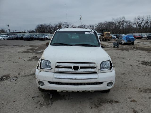 5TBBT44184S455524 - 2004 TOYOTA TUNDRA ACCESS CAB SR5 WHITE photo 5