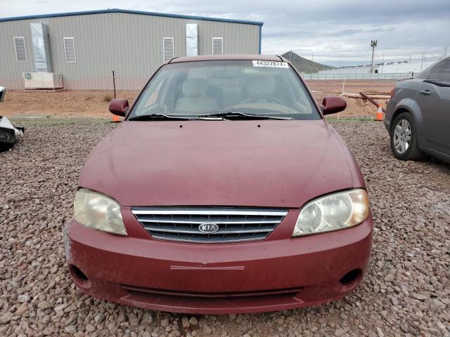 KNAFB121635212986 - 2003 KIA SPECTRA BASE BURGUNDY photo 5