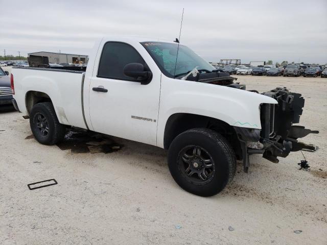 1GTEC14X28Z332930 - 2008 GMC SIERRA C1500 WHITE photo 4