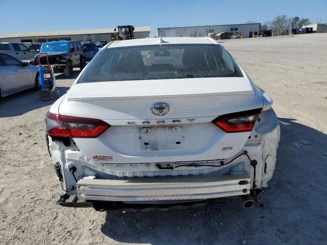 4T1S11AK5PU739231 - 2023 TOYOTA CAMRY SE NIGHT SHADE WHITE photo 6
