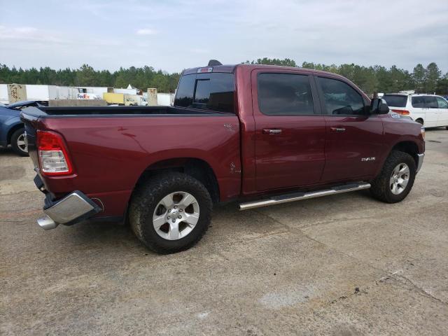 1C6SRFFT3KN625007 - 2019 DODGE RAM BIG HORN/LONE STAR MAROON photo 3