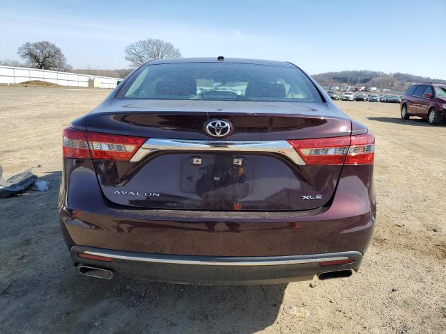 4T1BK1EB4JU286329 - 2018 TOYOTA AVALON XLE PURPLE photo 6