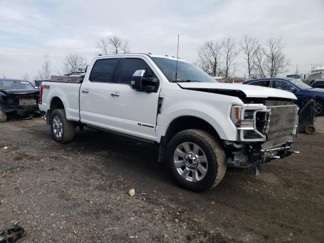 1FT8W3BT1NED68207 - 2022 FORD F350 SUPER DUTY WHITE photo 4