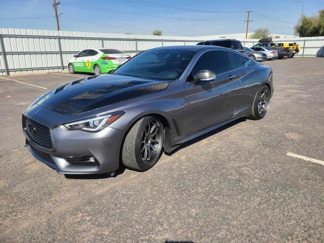 JN1FV7EK6KM360306 - 2019 INFINITI Q60 RED SPORT 400 GRAY photo 2