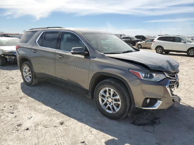 1GNEVGKW2KJ144641 - 2019 CHEVROLET TRAVERSE LT TAN photo 4