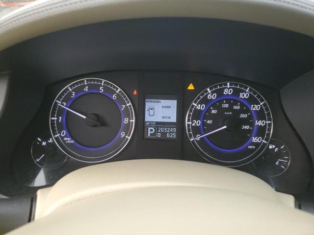 JN1AJ0HRXBM852875 - 2011 INFINITI EX35 BASE Սպիտակ լուսանկար 9