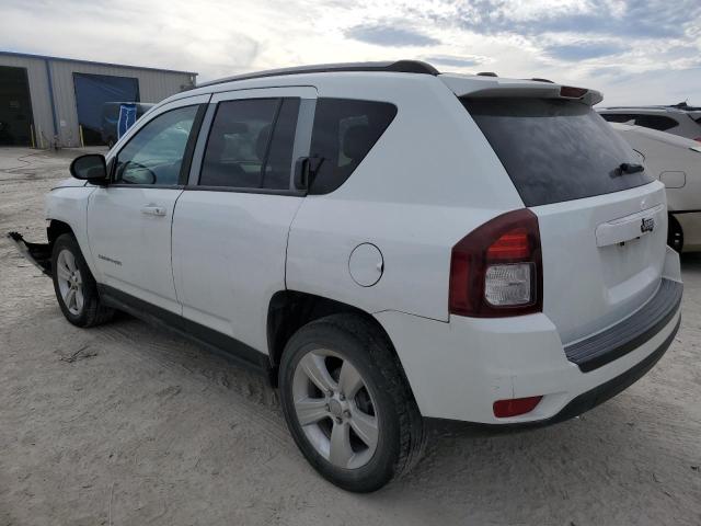 1C4NJCBA1GD665034 - 2016 JEEP COMPASS SPORT WHITE photo 2