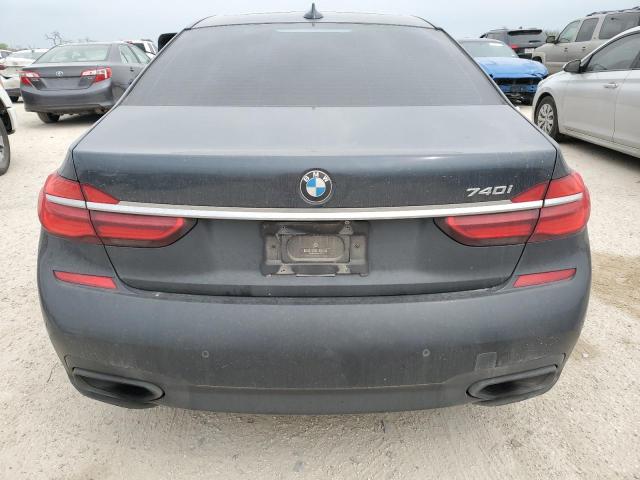 WBA7E2C57GG547901 - 2016 BMW 740 I CHARCOAL photo 6