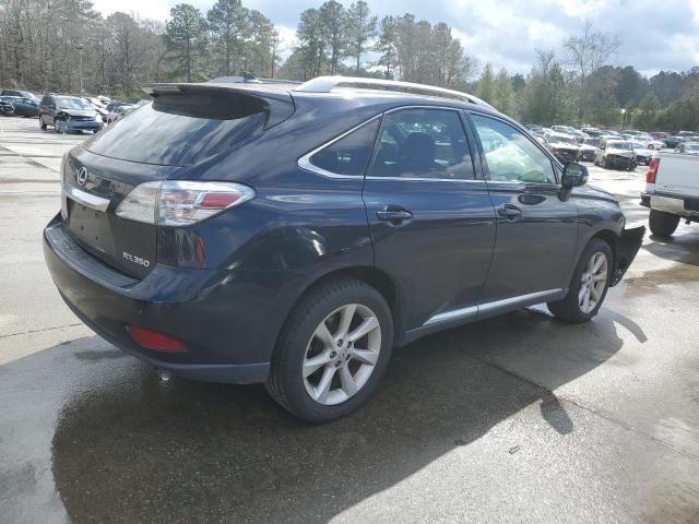 2T2ZK1BA1AC009516 - 2010 LEXUS RX 350 BLUE photo 3