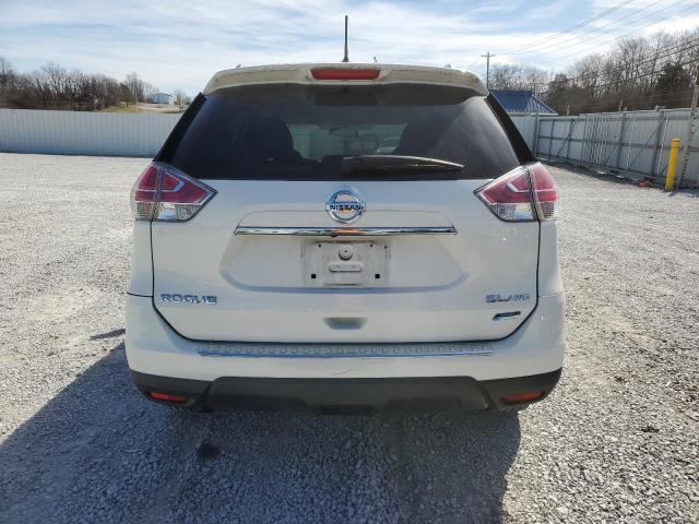 5N1AT2MVXEC828586 - 2014 NISSAN ROGUE S WHITE photo 6