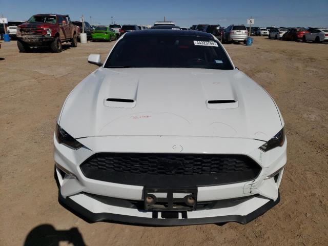 1FA6P8TH0K5143144 - 2019 FORD MUSTANG WHITE photo 5