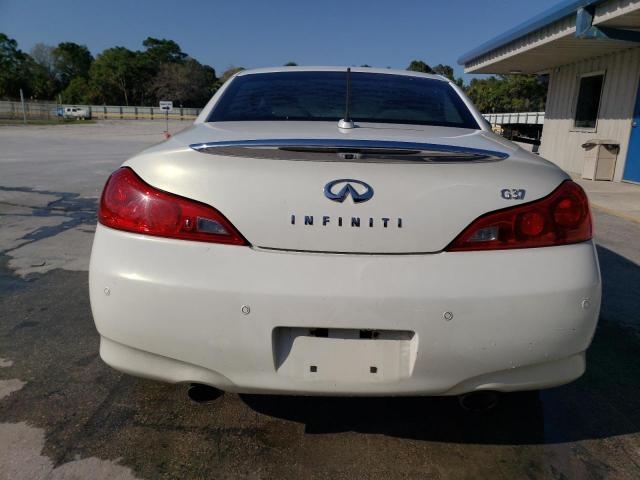 JN1CV6FE0BM952869 - 2011 INFINITI G37 BASE WHITE photo 6