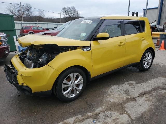 KNDJP3A57F7126366 - 2015 KIA SOUL + YELLOW photo 1