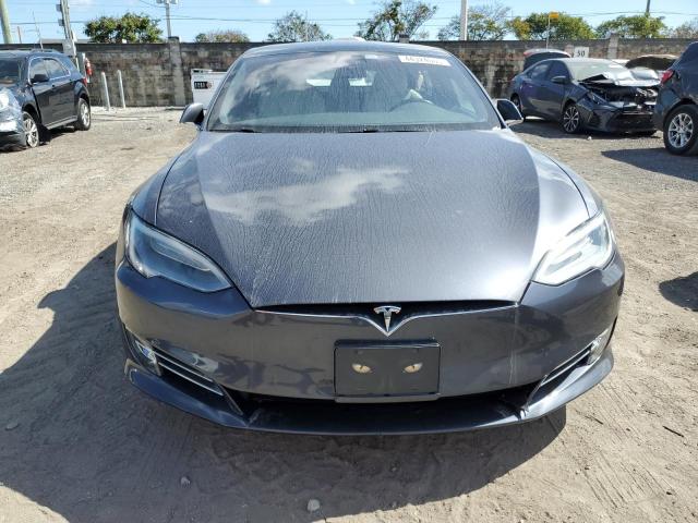 5YJSA1E20MF421679 - 2021 TESLA MODEL S GRAY photo 5
