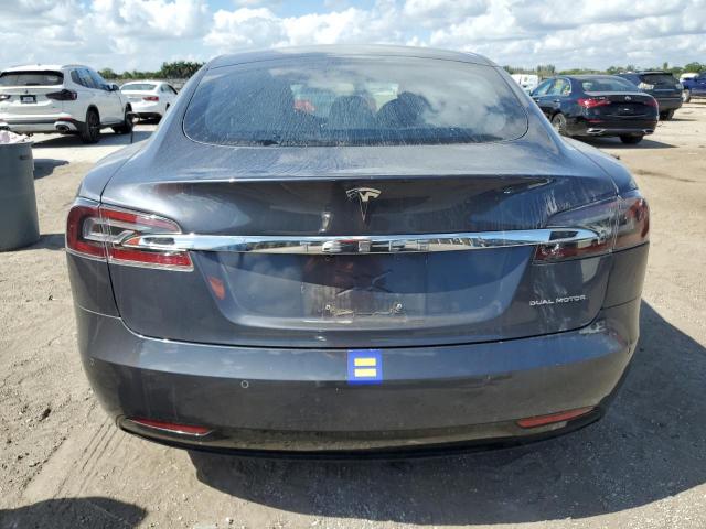 5YJSA1E20MF421679 - 2021 TESLA MODEL S GRAY photo 6