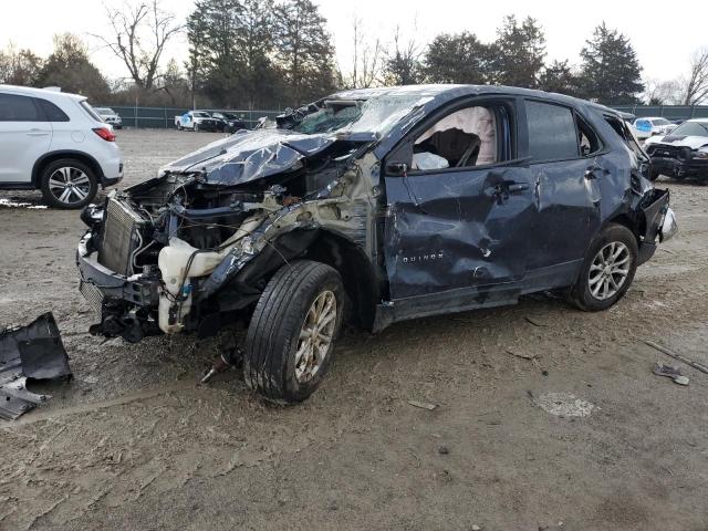 3GNAXSEV9KL316638 - 2019 CHEVROLET EQUINOX LS BLUE photo 1