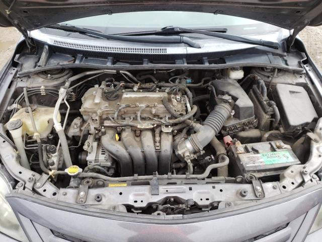 5YFBU4EE0DP214068 - 2013 TOYOTA COROLLA BASE GRAY photo 11