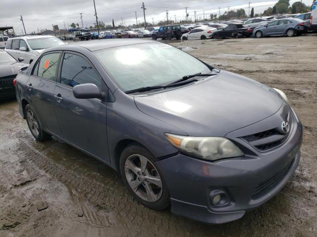 5YFBU4EE0DP214068 - 2013 TOYOTA COROLLA BASE GRAY photo 4