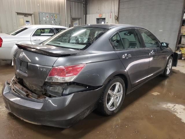 1HGCP36828A001679 - 2008 HONDA ACCORD EXL GRAY photo 3