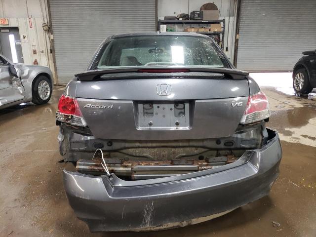 1HGCP36828A001679 - 2008 HONDA ACCORD EXL GRAY photo 6