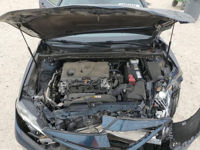 4T1B11HK9KU705713 - 2019 TOYOTA CAMRY L BLUE photo 11