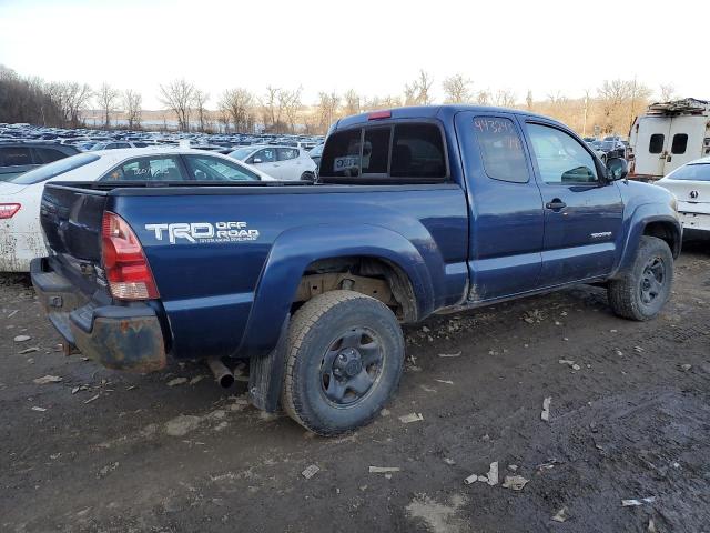 5TEUX42N96Z239746 - 2006 TOYOTA TACOMA ACCESS CAB BLUE photo 3