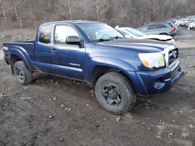 5TEUX42N96Z239746 - 2006 TOYOTA TACOMA ACCESS CAB BLUE photo 4