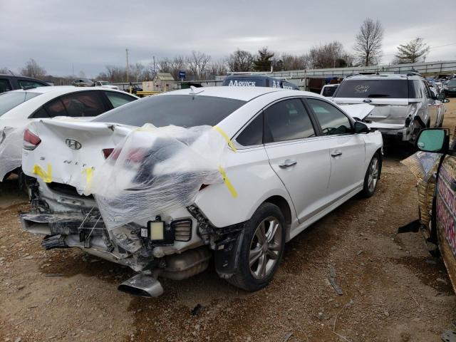 5NPE34AF5KH766769 - 2019 HYUNDAI SONATA LIMITED WHITE photo 3