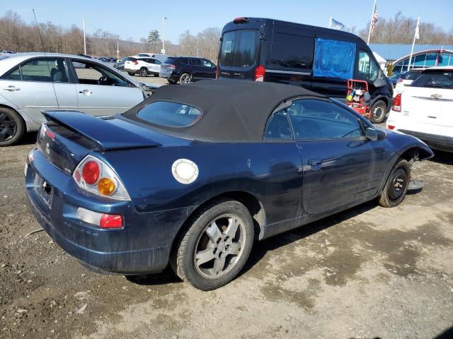 4A3AE45G14E126571 - 2004 MITSUBISHI ECLIPSE SPYDER GS BLUE photo 3